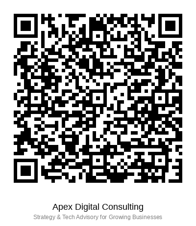 QR Code for Apex Digital Consulting