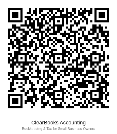 QR Code for ClearBooks Accounting