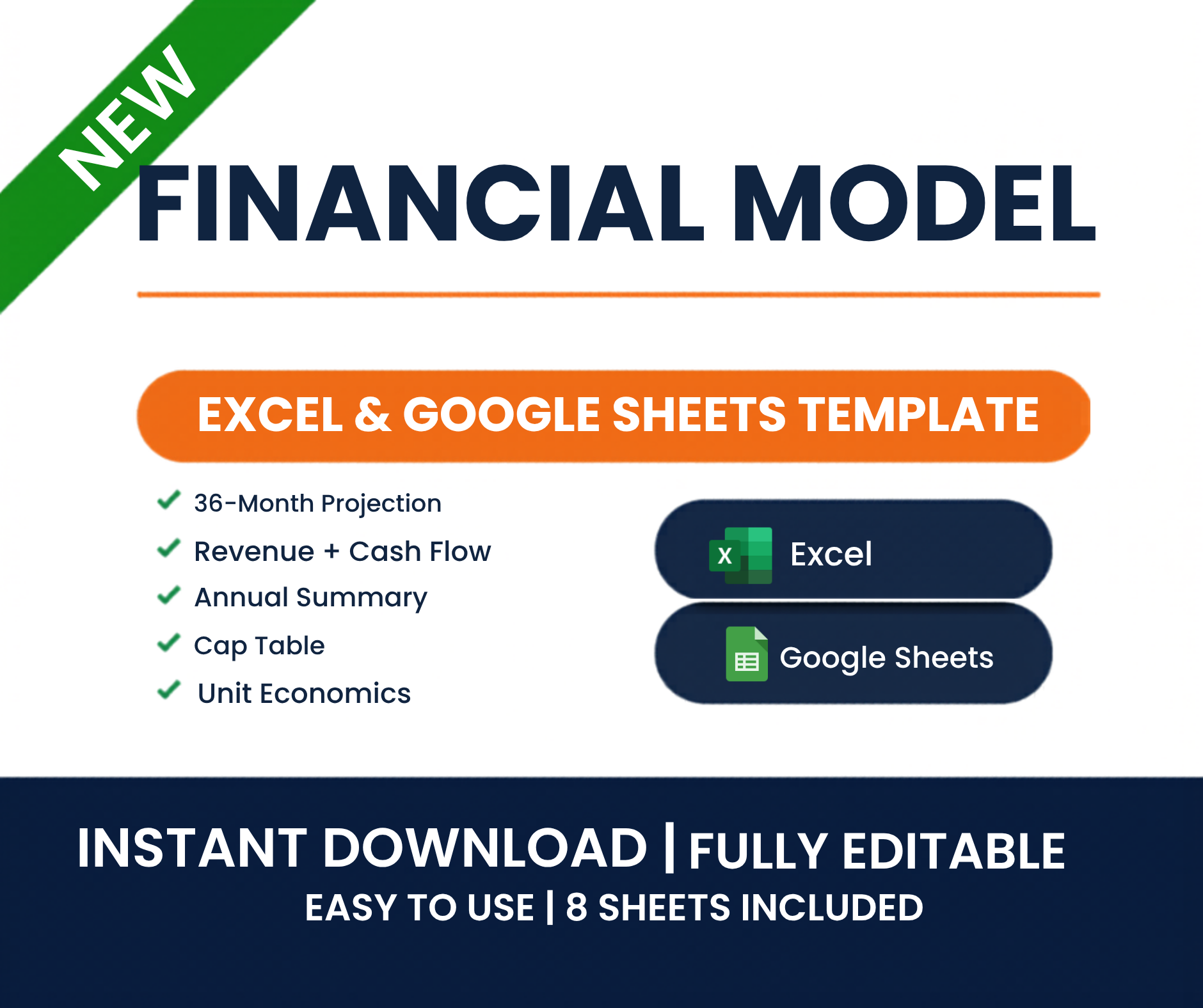 Startup Financial Model cover — Danuema